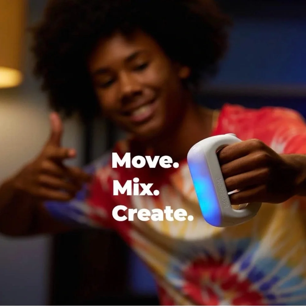 Motion Controlled Music Mixer - White